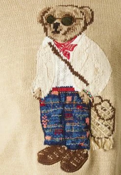 Polo Ralph Lauren BEAR-LONG SLEEVE-PULLOVER - Sweter - Tan Multi 13 Polo Ralph Lauren BEAR-LONG SLEEVE-PULLOVER - Sweter - Tan Multi -Polo Ralph Lauren 53fdfd15f29e4b6292ec542197e5e39c