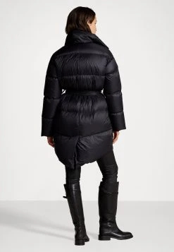 Polo Ralph Lauren AGATA INSULATED COAT - Płaszcz Puchowy - Black -Polo Ralph Lauren 55d4a959daef42e3b0386206e6f04428