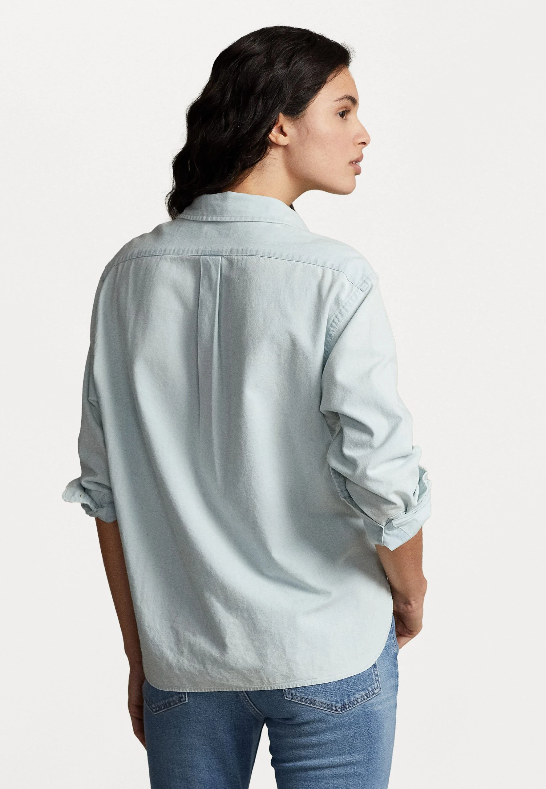 Polo Ralph Lauren LONG SLEEVE BUTTON FRONT SHIRT - Koszula - Chambray 5 Polo Ralph Lauren LONG SLEEVE BUTTON FRONT SHIRT - Koszula - Chambray - obrazek 3