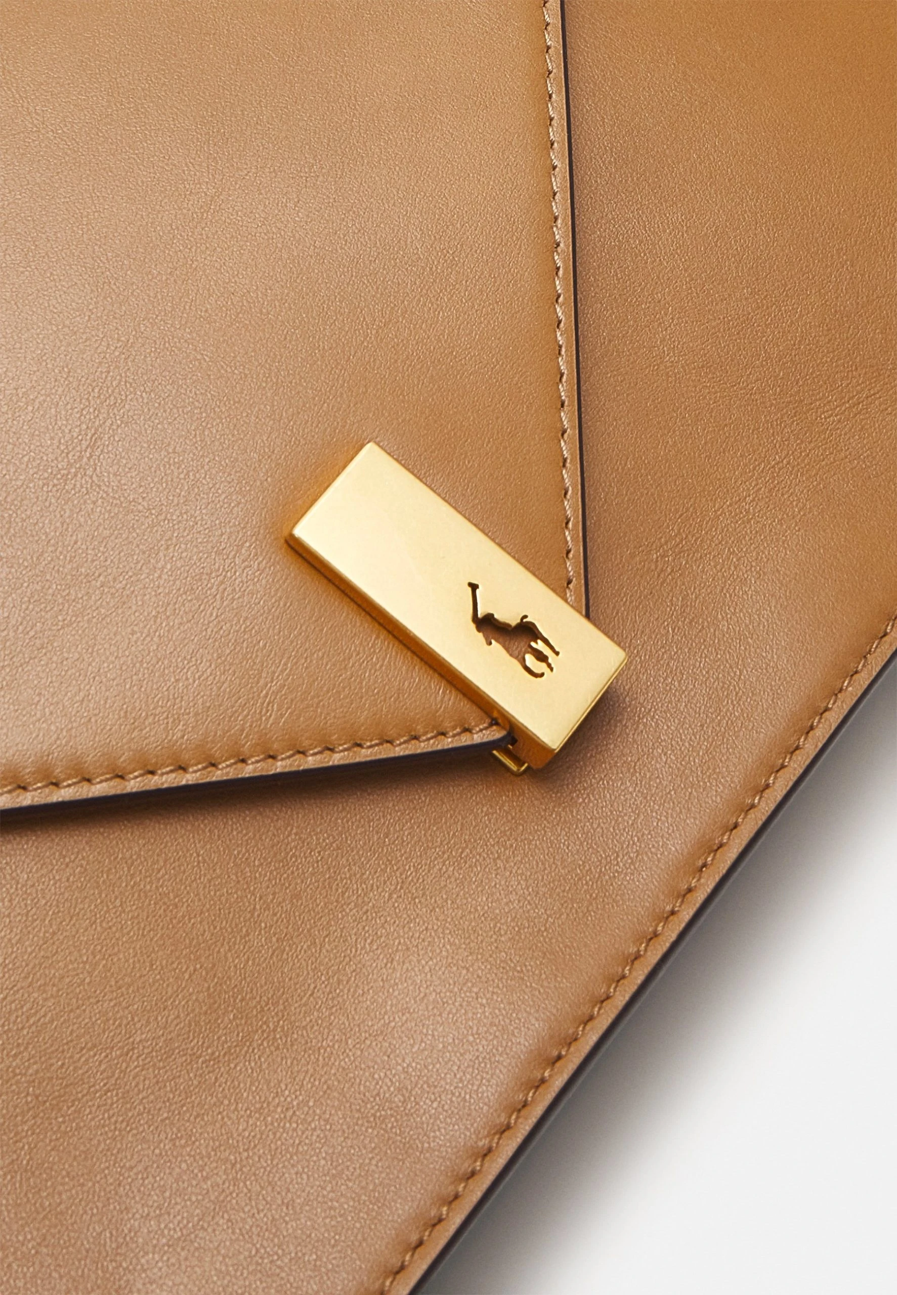Polo Ralph Lauren ENVELOPE CHAIN SMALL - Torba Na Ramię - Tan 6 Polo Ralph Lauren ENVELOPE CHAIN SMALL - Torba Na Ramię - Tan - obrazek 4