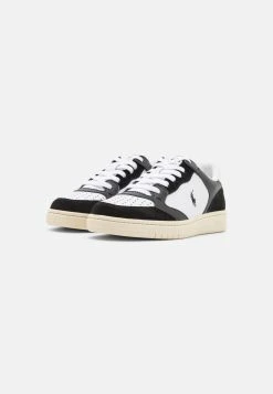 Alternative view of Polo Ralph Lauren LACE UNISEX - Sneakersy Niskie - Black/white