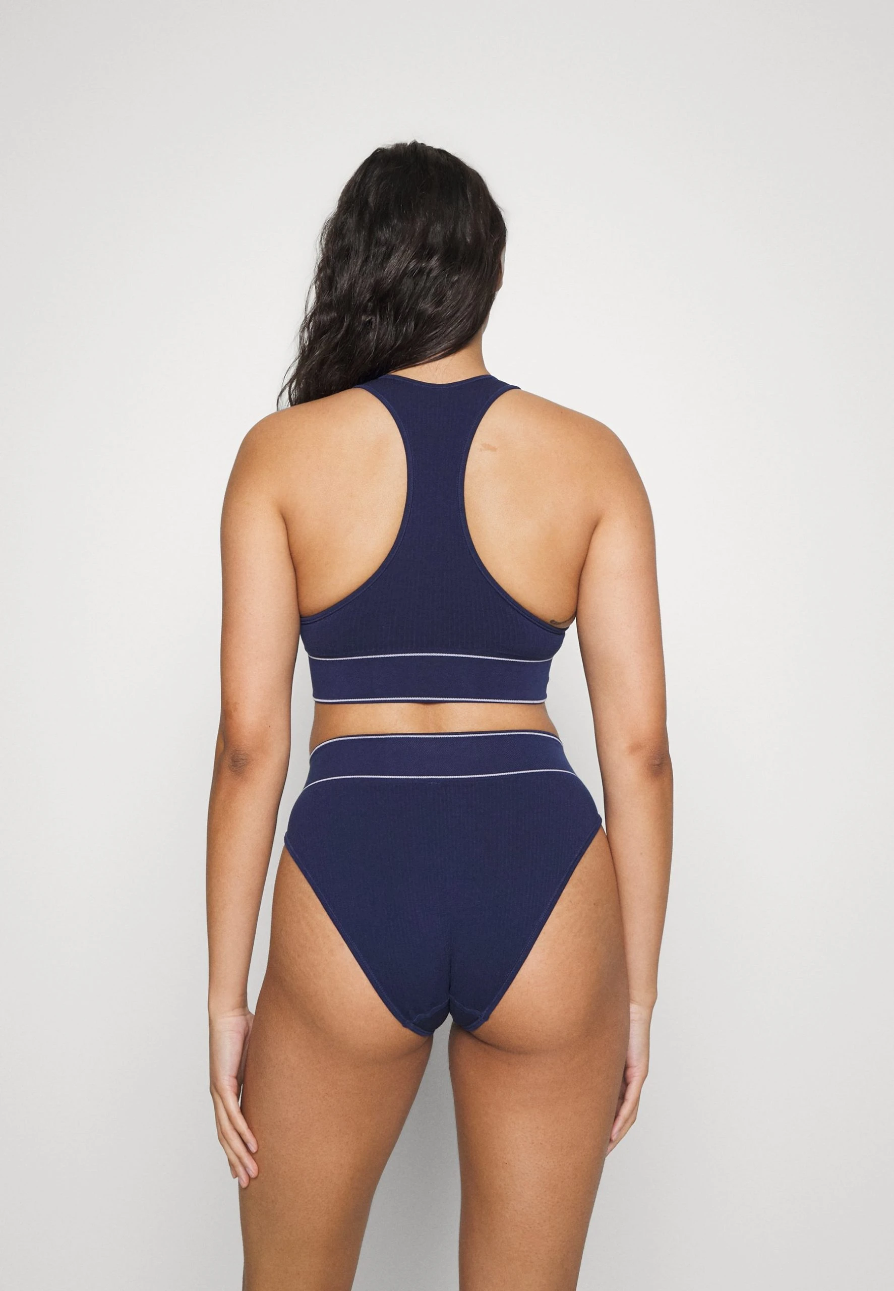 Polo Ralph Lauren HIGH WAIST - Figi - Navy 5 Polo Ralph Lauren HIGH WAIST - Figi - Navy - obrazek 3