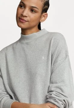 Polo Ralph Lauren MOCKNECK LONG SLEEVE - Bluza - Cobblestone Heather 9 Polo Ralph Lauren MOCKNECK LONG SLEEVE - Bluza - Cobblestone Heather -Polo Ralph Lauren 5cc7476fad254bd1b894e336d88d737e