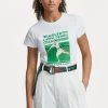 Polo Ralph Lauren TEE SHORT SLEEVE - T-shirt Z Nadrukiem - Ceramic White