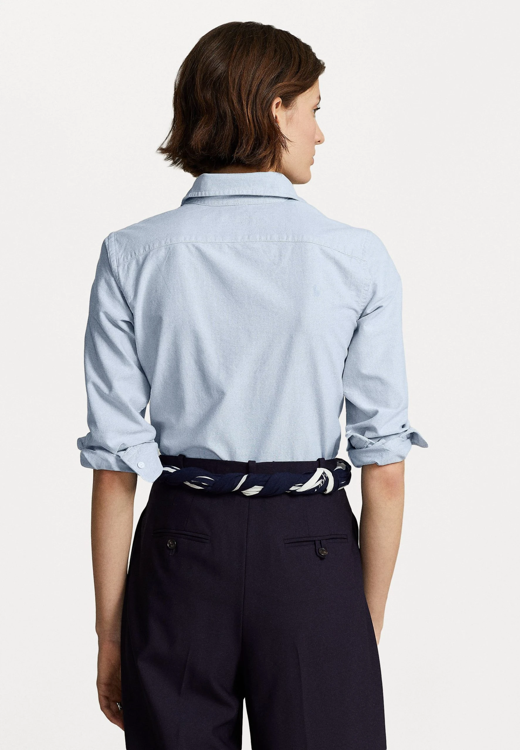 Polo Ralph Lauren LONG SLEEVE BUTTON FRONT SHIRT - Koszula - Blue 5 Polo Ralph Lauren LONG SLEEVE BUTTON FRONT SHIRT - Koszula - Blue - obrazek 3