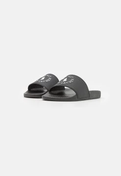Polo Ralph Lauren SLIDE UNISEX - Klapki - Black/white