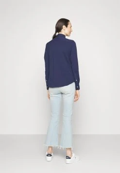 Polo Ralph Lauren HEIDI SKINNY LONG SLEEVE - Koszula - Newport Navy -Polo Ralph Lauren 636fbac6fc61462d8bb09054451bd848