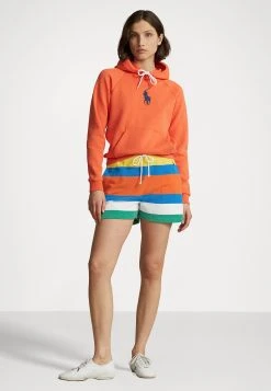 Alternative view of Polo Ralph Lauren LONG SLEEVE - Bluza Z Kapturem - Kona Orange