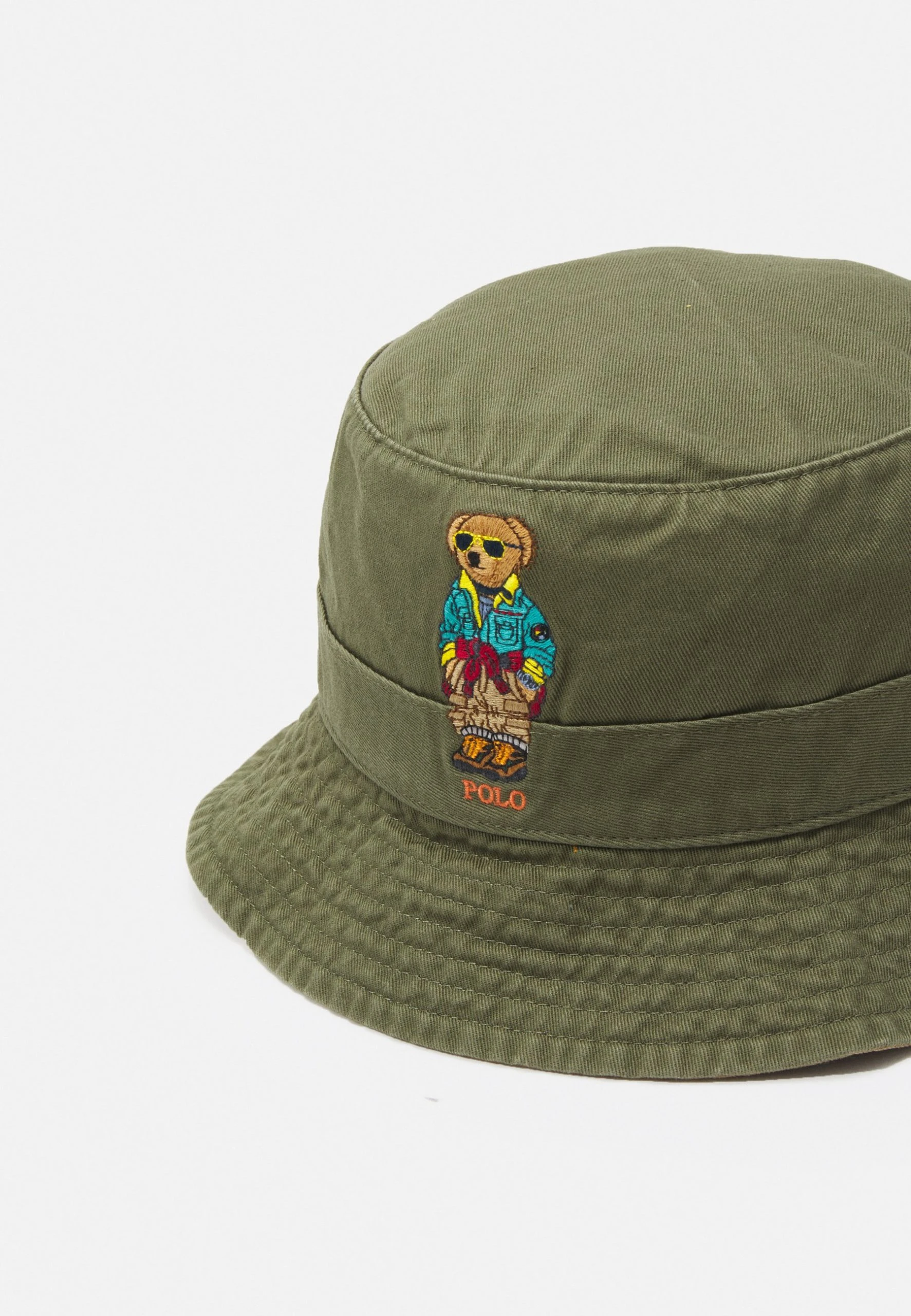 Polo Ralph Lauren BUCKET HAT - Kapelusz - Dark Sage 6 Polo Ralph Lauren BUCKET HAT - Kapelusz - Dark Sage - obrazek 4