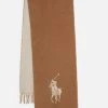 Polo Ralph Lauren SCARF - Szal - Camel/cream -Polo Ralph Lauren 6ca683d275364a109a7cc2574c82a57c