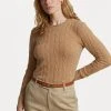 Polo Ralph Lauren JULIANNA CLASSIC LONG SLEEVE - Sweter - Camel Melange 2 Polo Ralph Lauren JULIANNA CLASSIC LONG SLEEVE - Sweter - Camel Melange -Polo Ralph Lauren 6d8efdcc5dc84c4c8adb6bb63d971fbe