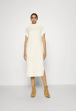 Polo Ralph Lauren DRESS SHORT SLEEVE DAY DRESS - Sukienka Dzianinowa - Cream
