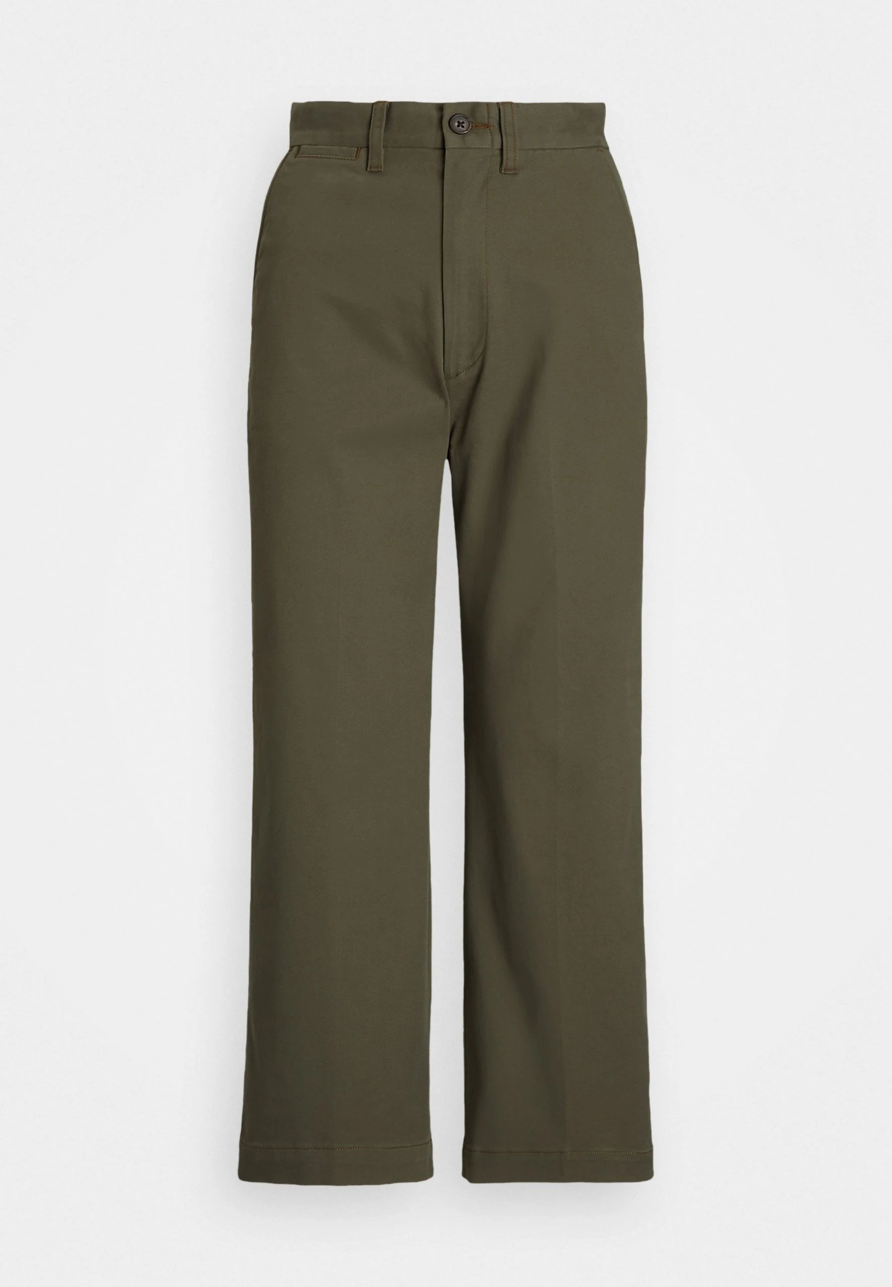 Polo Ralph Lauren CHNO CROPPED FLAT FRONT - Spodnie Materiałowe - Outdoors Olive 6 Polo Ralph Lauren CHNO CROPPED FLAT FRONT - Spodnie Materiałowe - Outdoors Olive - obrazek 4