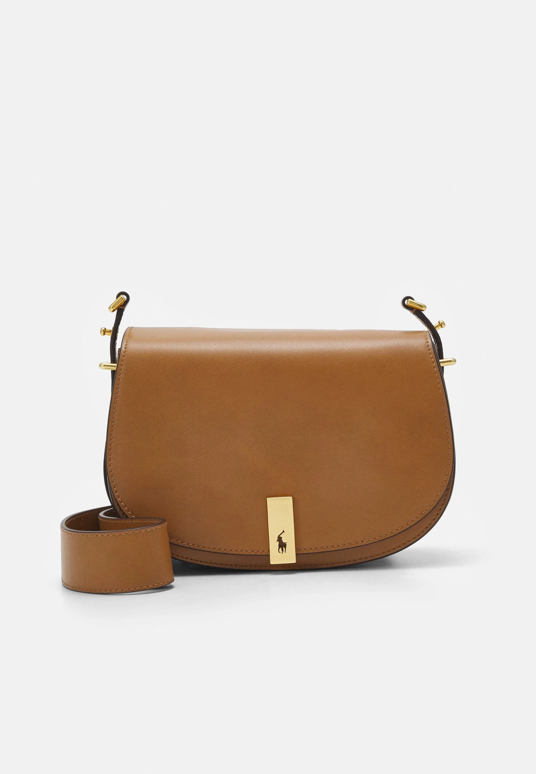 Polo Ralph Lauren SHOULDER HINGE CROSSBODY MEDIUM - Torba Na Ramię - Tan 3 Polo Ralph Lauren SHOULDER HINGE CROSSBODY MEDIUM - Torba Na Ramię - Tan