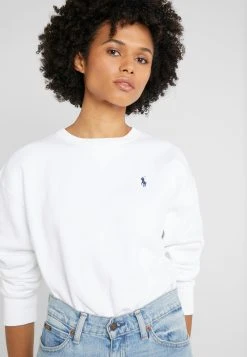 Polo Ralph Lauren LONG SLEEVE - Bluza - White -Polo Ralph Lauren 70b218227ad847588b759db0e7cec341