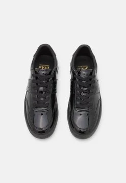 Polo Ralph Lauren COURT LACE - Sneakersy Niskie - Black -Polo Ralph Lauren 713e5c3b04634e0cbf94ee6f55d6c4fe