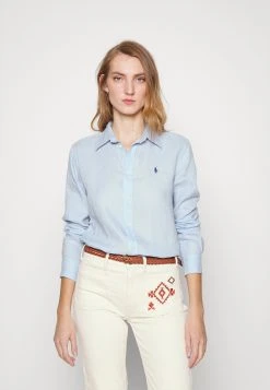 Polo Ralph Lauren LONG SLEEVE SHIRT - Koszula - Southport Blue