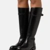 Polo Ralph Lauren RIDING BOOTS TALL - Kozaki - Black -Polo Ralph Lauren 72da1505920f4ce3af0b91dab84a41d3