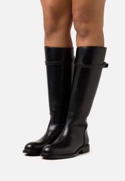 Polo Ralph Lauren RIDING BOOTS TALL - Kozaki - Black
