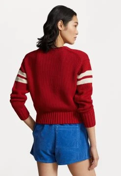 Polo Ralph Lauren LONG SLEEVE - Sweter - Red 9 Polo Ralph Lauren LONG SLEEVE - Sweter - Red -Polo Ralph Lauren 74bd6cc5ef834866b3498a260ff31db8