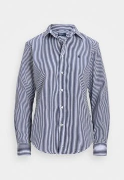 Polo Ralph Lauren LONG SLEEVE BUTTON FRONT SHIRT - Koszula - White/fall Royal 10 Polo Ralph Lauren LONG SLEEVE BUTTON FRONT SHIRT - Koszula - White/fall Royal -Polo Ralph Lauren 75ff3fe25ff04448b88d44e0cba2b981