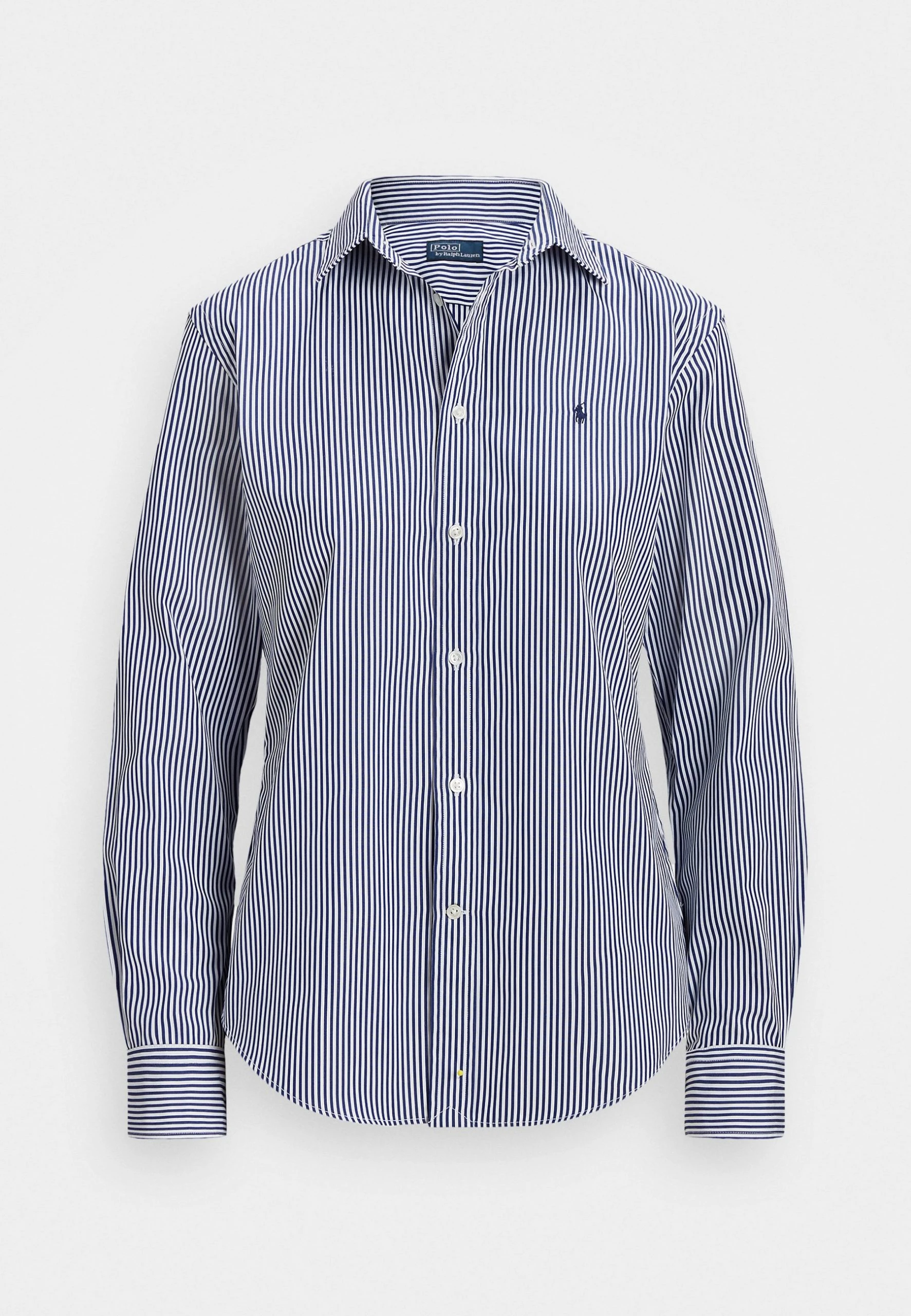 Polo Ralph Lauren LONG SLEEVE BUTTON FRONT SHIRT - Koszula - White/fall Royal 6 Polo Ralph Lauren LONG SLEEVE BUTTON FRONT SHIRT - Koszula - White/fall Royal - obrazek 4