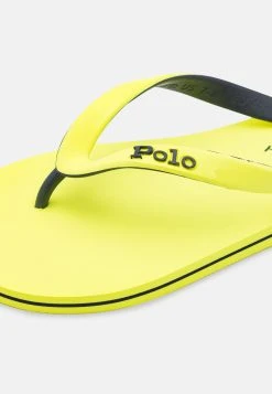 Polo Ralph Lauren BOLT UNISEX - Japonki Kąpielowe - Safety Yellow/navy -Polo Ralph Lauren 78fc59687e9645aba386663fa1e325fa