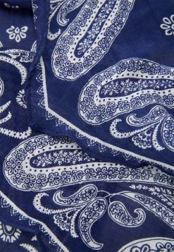 Polo Ralph Lauren CRINKLE SCARF - Szal - Navy -Polo Ralph Lauren 795d9821cb2143c395c758785e242078