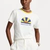 Polo Ralph Lauren SUNSET SHORT SLEEVE - T-shirt Z Nadrukiem - Deckwash White 2 Polo Ralph Lauren SUNSET SHORT SLEEVE - T-shirt Z Nadrukiem - Deckwash White -Polo Ralph Lauren 7c4bddf39013464d983910aa1cf1bc24