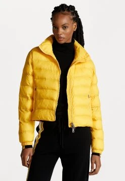 Polo Ralph Lauren ZIP FRONT PUFFER - Kurtka Zimowa - Yellowfin