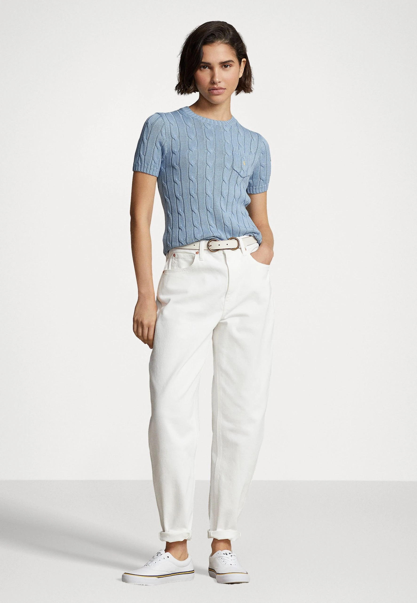 Polo Ralph Lauren TEE SHORT SLEEVE - T-shirt Z Nadrukiem - Powder Blue 4 Polo Ralph Lauren TEE SHORT SLEEVE - T-shirt Z Nadrukiem - Powder Blue - obrazek 2