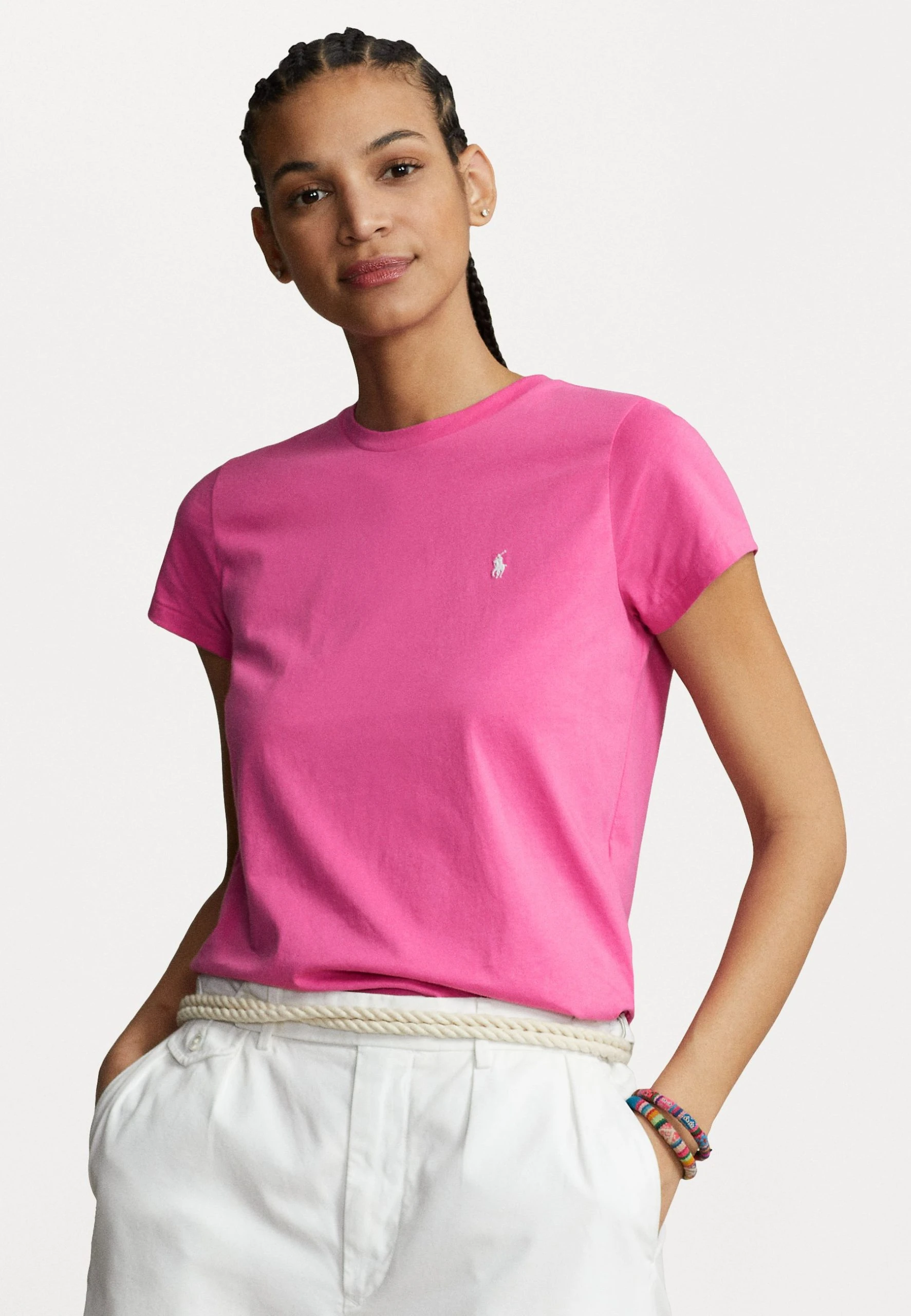 Polo Ralph Lauren NEW SHORT SLEEVE - T-shirt Basic - Pink Glory 3 Polo Ralph Lauren NEW SHORT SLEEVE - T-shirt Basic - Pink Glory
