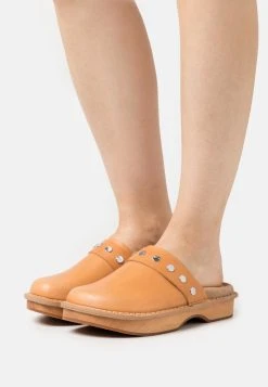 Polo Ralph Lauren EZRA MULE - Drewniaki I Chodaki - Natural