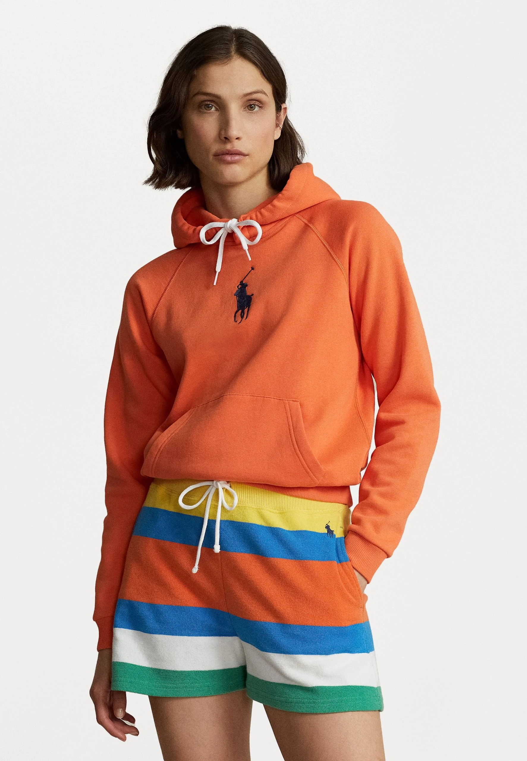 Polo Ralph Lauren LONG SLEEVE - Bluza Z Kapturem - Kona Orange 3 Polo Ralph Lauren LONG SLEEVE - Bluza Z Kapturem - Kona Orange