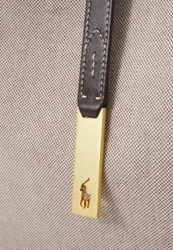 Polo Ralph Lauren SHOULDER MEDIUM - Torebka - Natural/tobacco 9 Polo Ralph Lauren SHOULDER MEDIUM - Torebka - Natural/tobacco -Polo Ralph Lauren 873646a3481344b49523a7f417fc382f