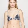 Polo Ralph Lauren TRIANGLE - Góra Od Bikini - White/navy -Polo Ralph Lauren 8a17217f31024aefb1f162af137c17ba