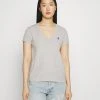 Polo Ralph Lauren NEW SHORT SLEEVE - T-shirt Basic - Cobblestone Heather 2 Polo Ralph Lauren NEW SHORT SLEEVE - T-shirt Basic - Cobblestone Heather -Polo Ralph Lauren 8a6d1118d60341ec8dcb67e58d4bd5a8