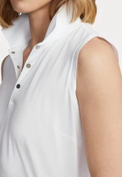 Polo Ralph Lauren TOUR SLEEVELESS - Koszulka Polo - Ceramic White 11 Polo Ralph Lauren TOUR SLEEVELESS - Koszulka Polo - Ceramic White -Polo Ralph Lauren 8fc97aecfa6b434dbb377619212f74c3