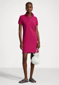 Alternative view of Polo Ralph Lauren SHORT SLEEVE CASUAL DRESS - Sukienka Letnia - Pink Sky