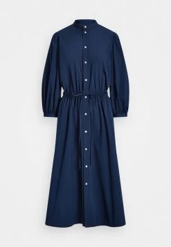Polo Ralph Lauren ELIE LONG SLEEVE DAY DRESS - Sukienka Koszulowa - Newport Navy -Polo Ralph Lauren 9174d2ebb096438cba5e1a3863232cd0