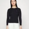 Polo Ralph Lauren JULIANNA LONG SLEEVE - Sweter - Black