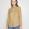 Polo Ralph Lauren LONG SLEEVE SHIRT - Koszula - Camel -Polo Ralph Lauren 95d4c1f87d404712a79516e30daae900