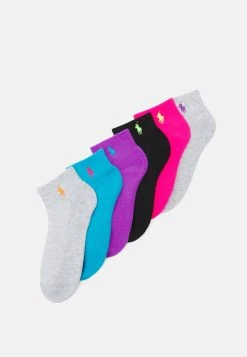 Polo Ralph Lauren MID ANKLE 6 PACK - Skarpety - Bright Multi
