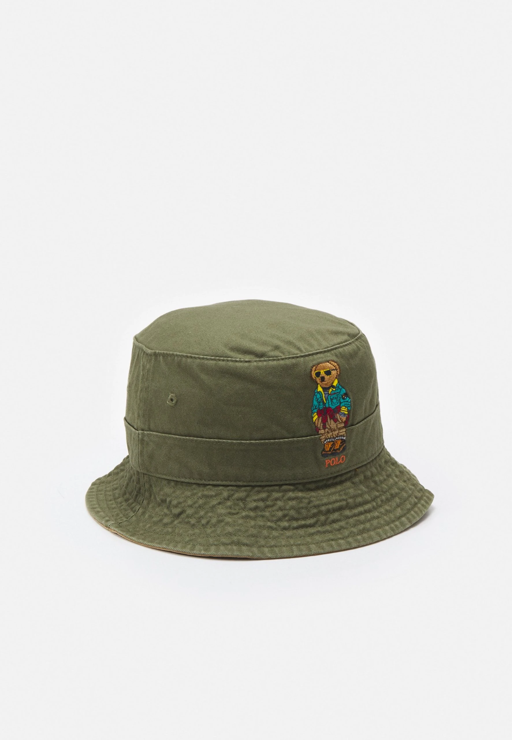 Polo Ralph Lauren BUCKET HAT - Kapelusz - Dark Sage 3 Polo Ralph Lauren BUCKET HAT - Kapelusz - Dark Sage