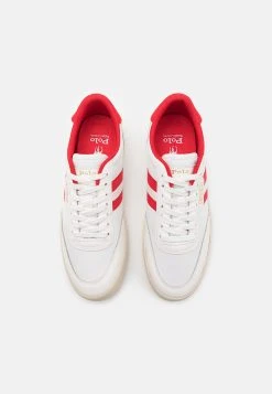 Polo Ralph Lauren COURT VLC - Sneakersy Niskie - Off-white/red 9 Polo Ralph Lauren COURT VLC - Sneakersy Niskie - Off-white/red -Polo Ralph Lauren 97ee0cfe461749d9bf755621f954ddc9