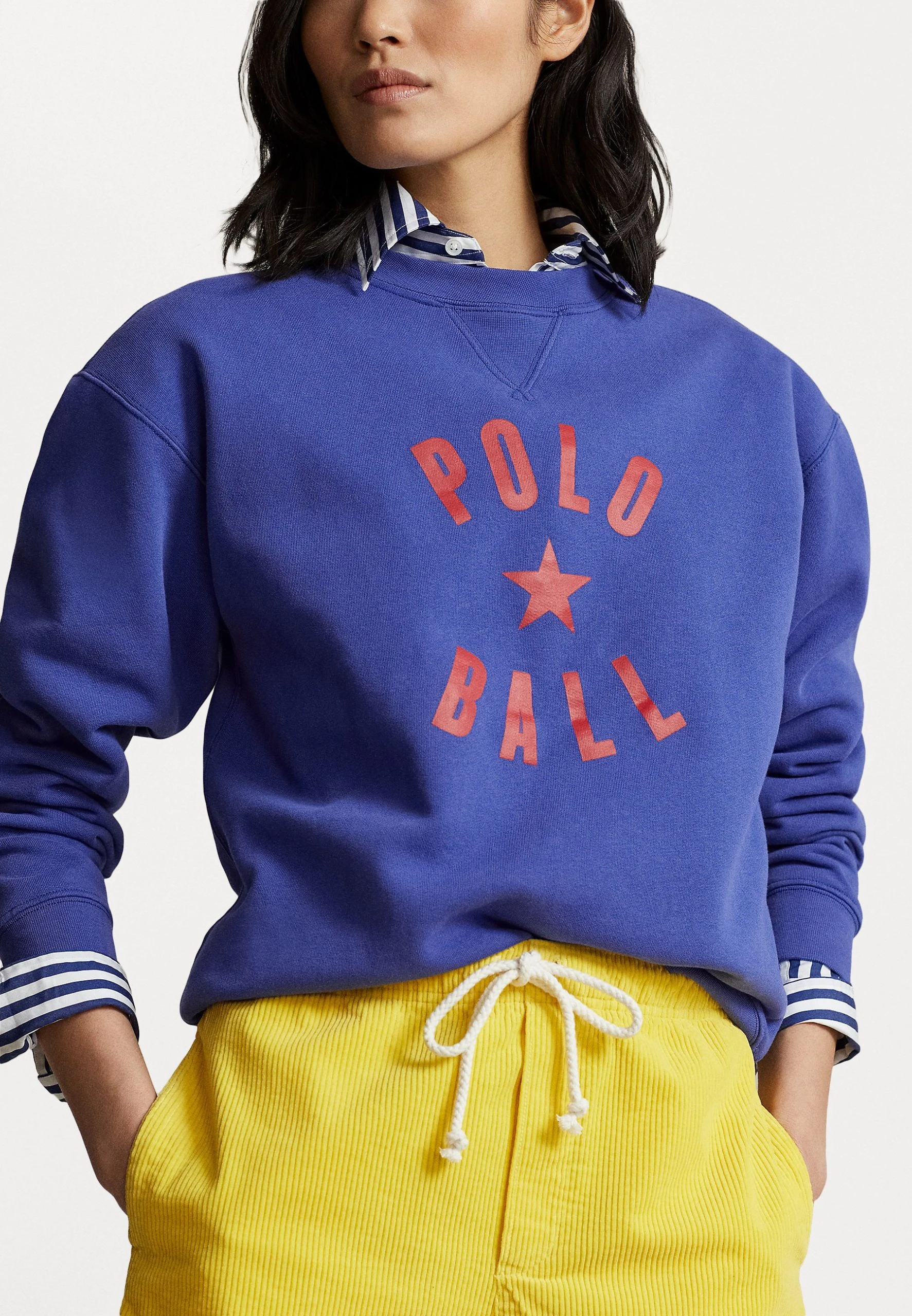 Polo Ralph Lauren LONG SLEEVE - Bluza - Bright Navy 7 Polo Ralph Lauren LONG SLEEVE - Bluza - Bright Navy - obrazek 5