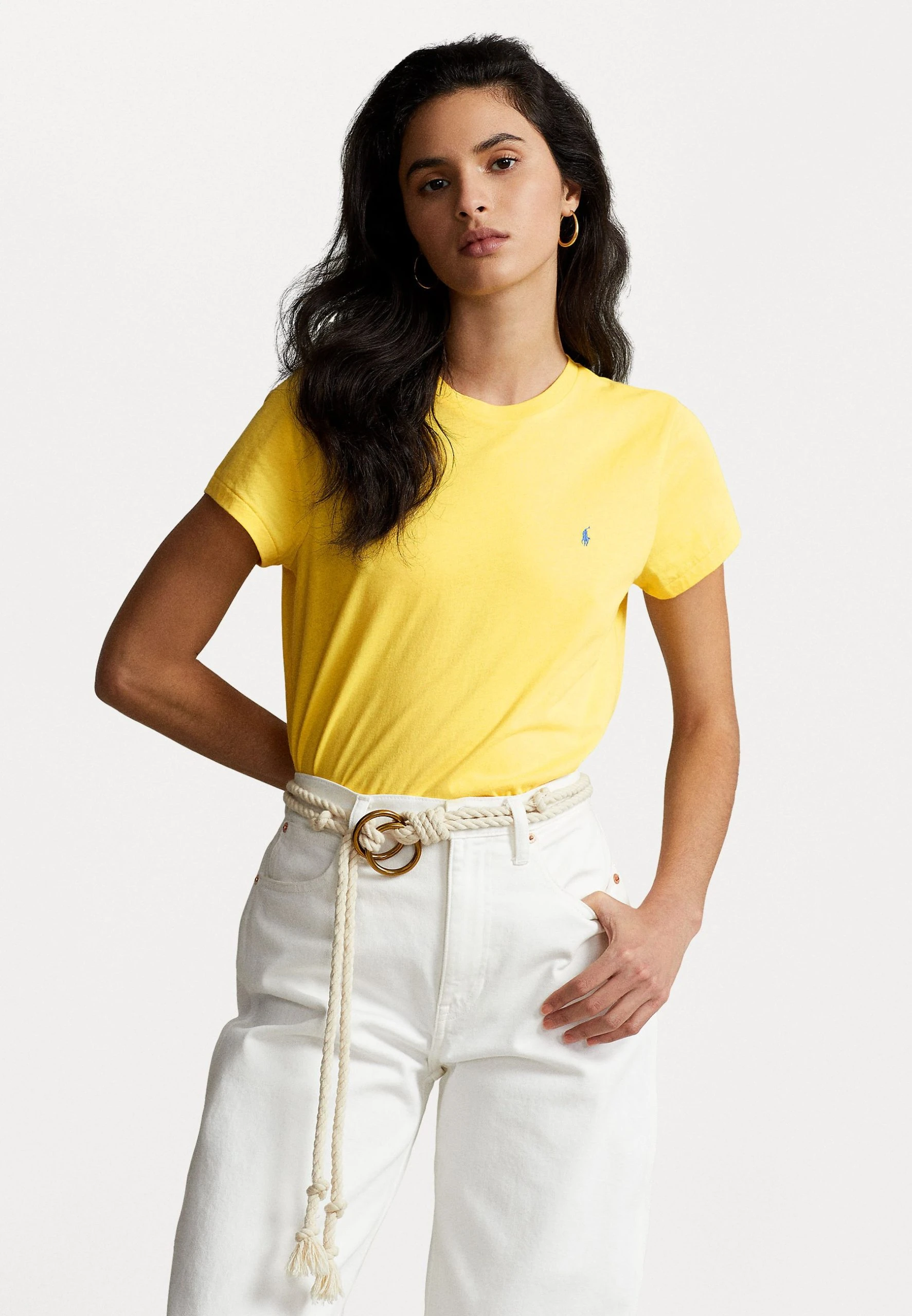 Polo Ralph Lauren NEW SHORT SLEEVE - T-shirt Basic - Sunfish Yellow 3 Polo Ralph Lauren NEW SHORT SLEEVE - T-shirt Basic - Sunfish Yellow