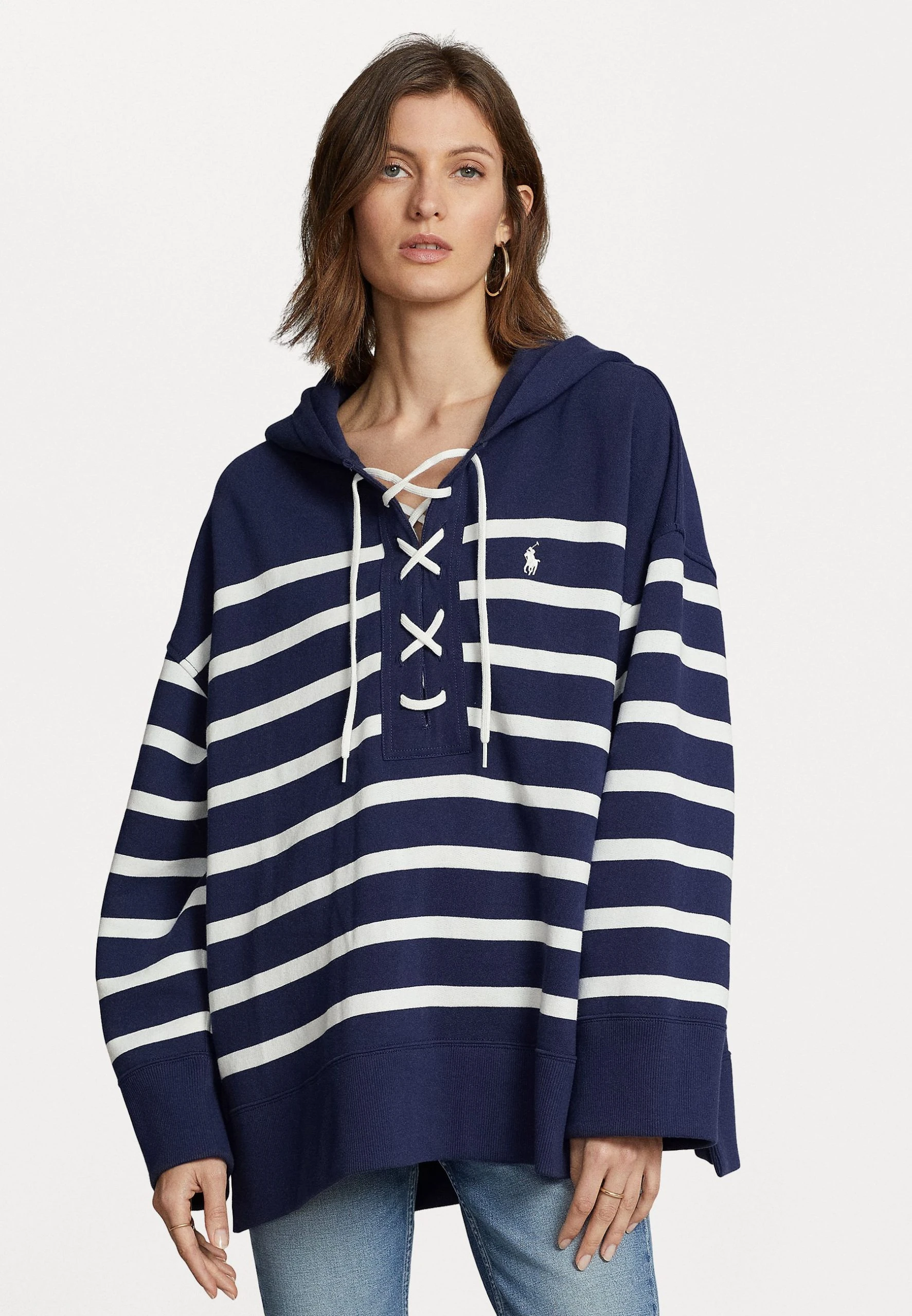 Polo Ralph Lauren LONG SLEEVE - Bluza - Blue 3 Polo Ralph Lauren LONG SLEEVE - Bluza - Blue