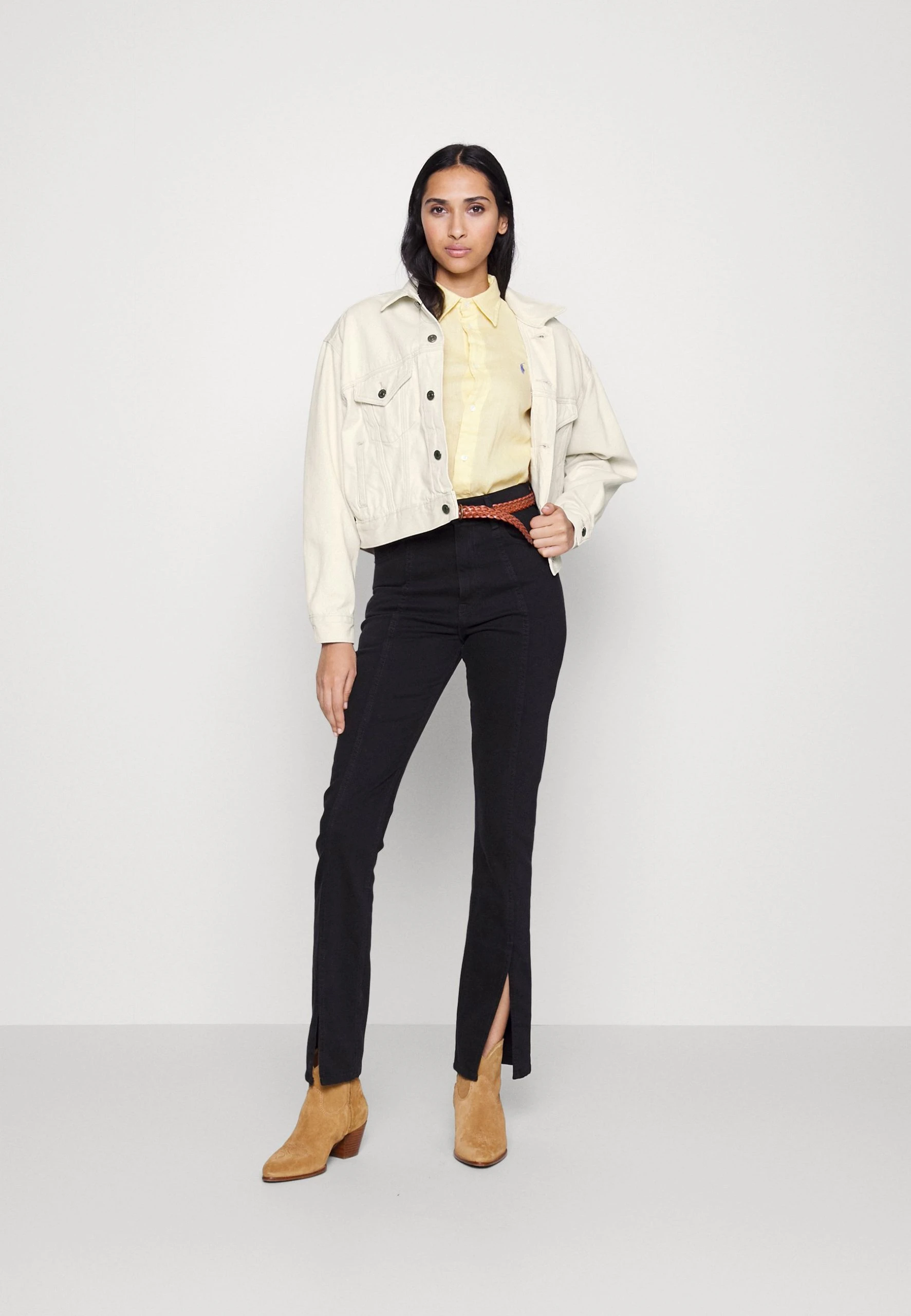 Polo Ralph Lauren UNLINED TRUCKER JACKET - Kurtka Jeansowa - Alsephina Wash 4 Polo Ralph Lauren UNLINED TRUCKER JACKET - Kurtka Jeansowa - Alsephina Wash - obrazek 2