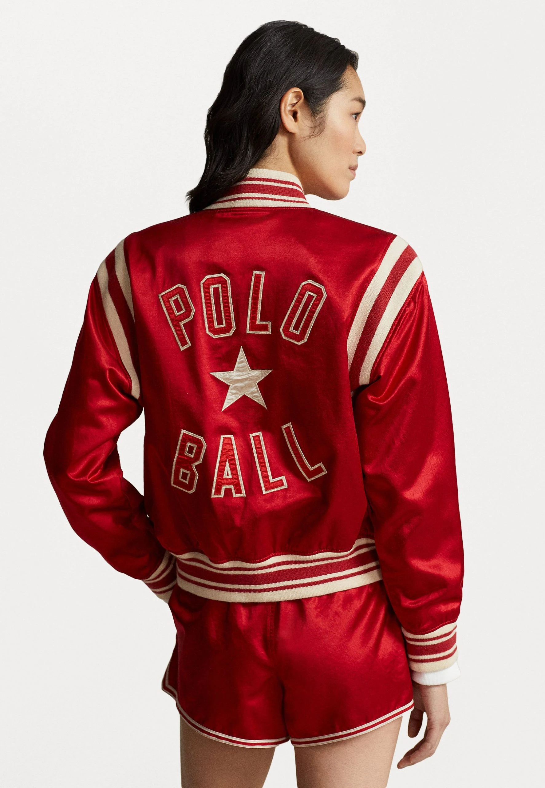 Polo Ralph Lauren RALLY LINED - Kurtka Bomber - Red 5 Polo Ralph Lauren RALLY LINED - Kurtka Bomber - Red - obrazek 3